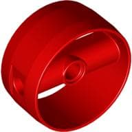 Technic Cylinder 4 x 4 with Pin Holes and Centre Bar, Closed Sides on Bar