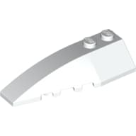 Wedge Curved 6 x 2 Left, Inner Ridges