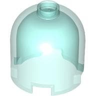 Brick Round 2 x 2 x 1 2/3 Dome Top, Blocked Open Stud