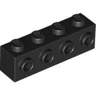 Brick Special 1 x 4 with 4 Studs on One Side