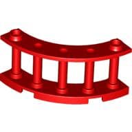 Fence Spindled 4 x 4 x 2 Quarter Round with 2 Studs