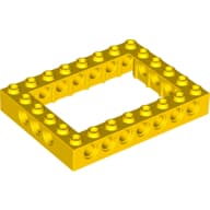 Technic Brick 6 x 8 with 4 x 6 Opening
