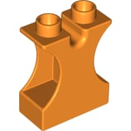 Duplo Brick 1 x 2 x 2 with Side Cutouts and Channel in Top