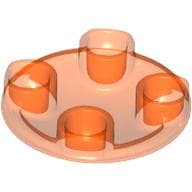 Plate Round 2 x 2 with Rounded Bottom [Boat Stud]