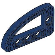 Technic Beam 3 x 5 L-Shape with Quarter Ellipse Thin