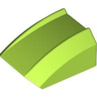 Slope Curved 2 x 2 with Lip, No Studs