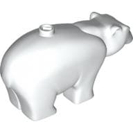 Duplo Animal Polar Bear Adult, Round Eyes