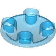 Plate Round 2 x 2 with Rounded Bottom [Boat Stud]