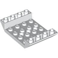 Slope Inverted 45° 6 x 4 Double with 4 x 4 Recessed and 3 Holes