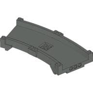 Track System, Curved Track 17 x 12 x 2