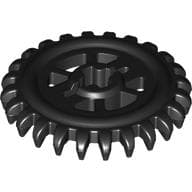 Technic Gear 24 Tooth Crown with Reinforcements [New Style]