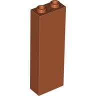 Brick 1 x 2 x 5 with Blocked Open Studs and Bottom Stud Holder with Asymmetric Ridges