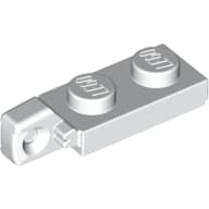 Hinge Plate 1 x 2 Locking with 1 Finger On End, with Groove