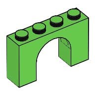 Brick Arch 1 x 4 x 2