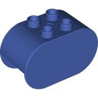 Duplo Brick 2 x 4 x 2 Rounded Ends