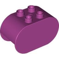 Duplo Brick 2 x 4 x 2 Rounded Ends