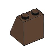 Slope 65° 2 x 2 x 2 Smooth without Bottom Tube