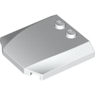 Slope Curved 4 x 4 x 2/3 Triple Curved with 2 Studs