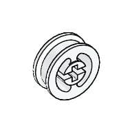 Wheel with Split Axle hole