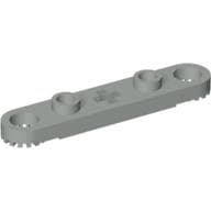 Technic Plate 1 x 5 with Toothed Ends, 2 Studs and Center Axle Hole