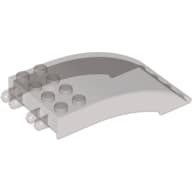 Windscreen 8 x 4 x 2 Curved [2 Dual-Fingered Click Hinges]