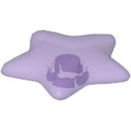 Clikits Icon, Star 2 x 2 Large with Pin