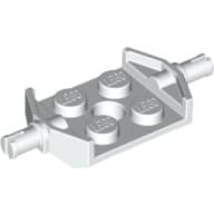 Plate Special 2 x 2 with Wheels Holder Wide