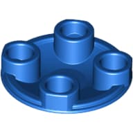 Plate Round 2 x 2 with Rounded Bottom [Boat Stud]