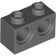Technic Brick 1 x 2 [2 Pin Holes]