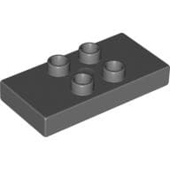 Duplo Plate 2 x 4 x 1/2 with 4 Center Studs [Thick]