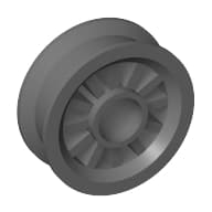 Wheel Spoked 2 x 2 with Pin Hole