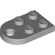 Plate Special 3 x 2 with Rounded End, Hole