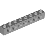 Technic Brick 1 x 8 [7 Pin Holes]