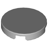 Tile Round 2 x 2 with Bottom Cross