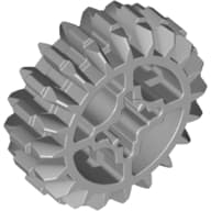 Technic Gear 20 Tooth Double Bevel with Axle Hole Type 2 [X Opening]