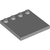 Plate Special 4 x 4 with Studs on One Edge [Plain]