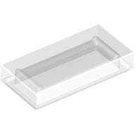 Tile 1 x 2 with Groove