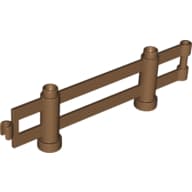 Duplo Fence 1 x 10 x 2 Extended Bottom [Clip and Bar ends]