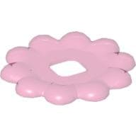 Clikits Icon Accent, Flower 3 5/8 x 3 5/8, 10 Petals with Raised Border