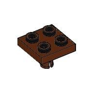 Plate Special 2 x 2 with Pin on Bottom