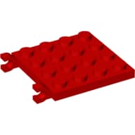 Plate Special 4 x 4 with Clips Horizontal