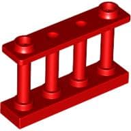 Fence Spindled 1 x 4 x 2 [2 Top Studs]