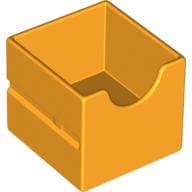 Duplo Drawer 2 x 2 with Semicircle Cutout