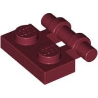 Plate Special 1 x 2 Side Handle [Free Ends]