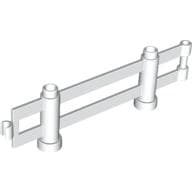 Duplo Fence 1 x 10 x 2 Extended Bottom [Clip and Bar ends]