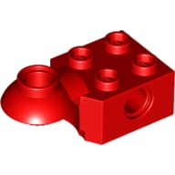 Technic Brick Special 2 x 2 with Pin Hole, Rotation Joint Ball Half [Horizontal Top]