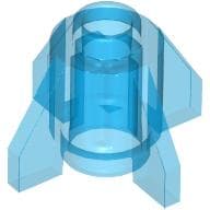 Brick Round 1 x 1 with Fins, Open Stud