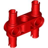 Technic Pin Connector Hub Perpendicular 3L with 4 Pins
