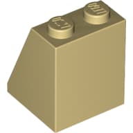 Slope 65° 2 x 2 x 2 with Bottom Tube