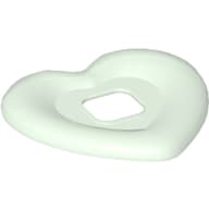 Clikits Icon Accent, Heart 3 3/8 x 3 3/8 with Raised Border